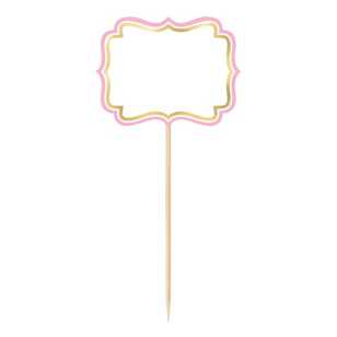 Amscan 1st Birthday Girls Buffet Decorating Kit Pink, White & Gold