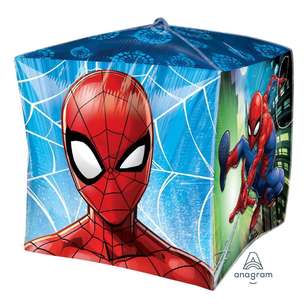 Amscan Spider-Man Cubez Balloon Multicoloured