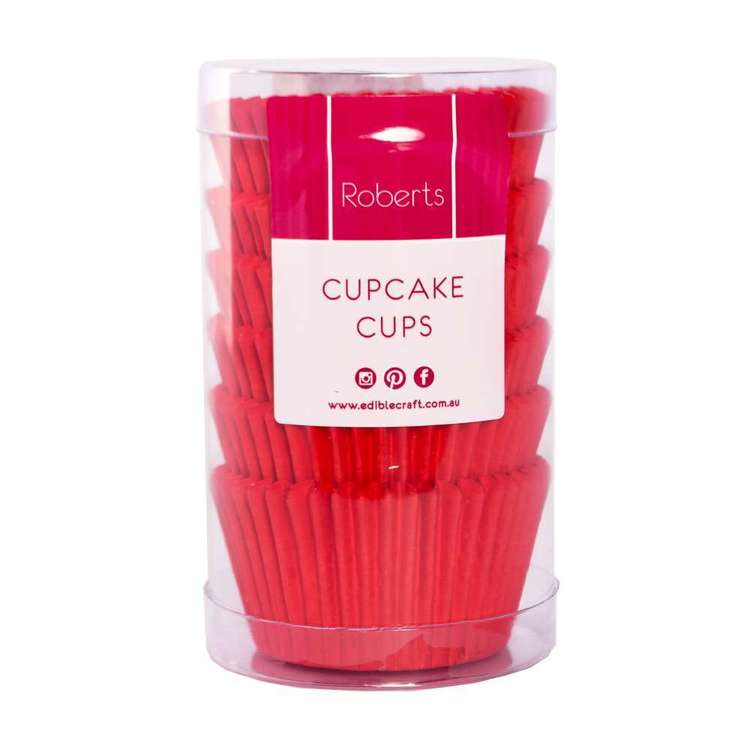 Red Mini Cupcake Liners  Red Midi Baking Cups, Greaseproof Wrappers Bulk -  Sweets & Treats™