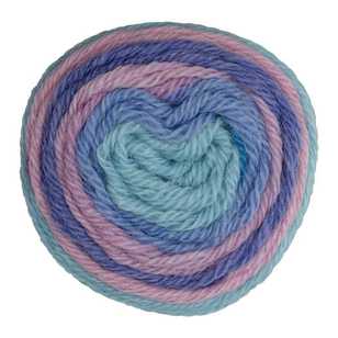 4 Seasons Pure Wool Entwine Cake Yarn Pastel Stripes 100 g