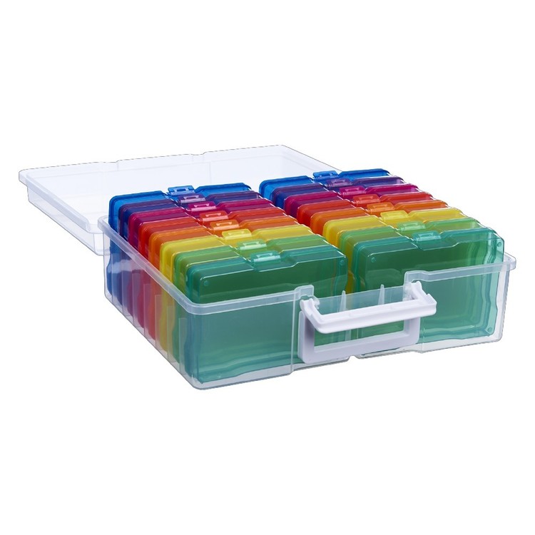 16 Pcs Colorful Small Plastic Baskets Classroom Storage Bins Crayon and  Pencil