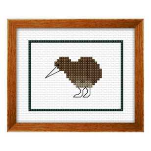 DMC Kiwi Kids Cross Stitch Kit Multicoloured 9 x 11 cm