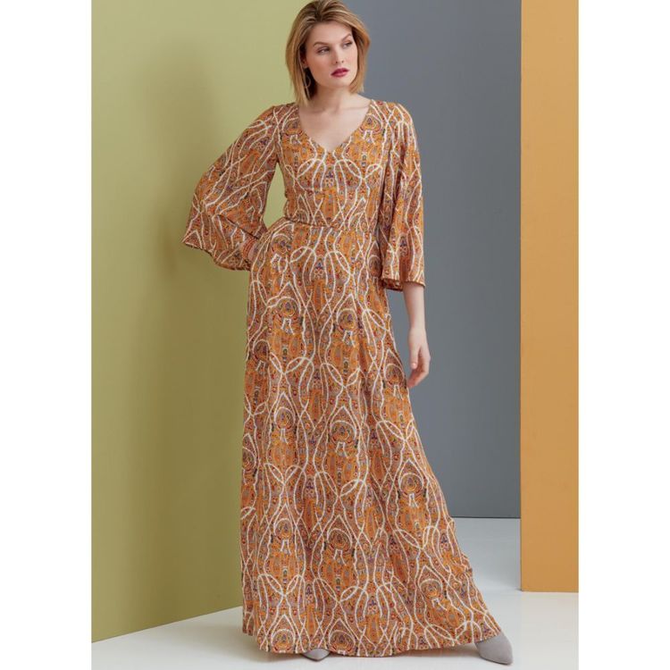 Vogue Pattern V9328 Easy Options Custom Fit Misses' Dress 14 - 22