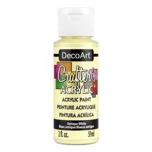 Decoart Crafter's Acrylic Paint Antique White 59 mL