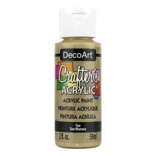 Decoart Crafter's Acrylic Paint Tan 59 mL