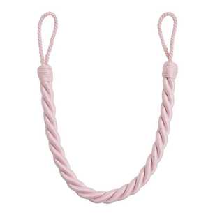 Soft Twist Rope Tieback Pink 70 cm