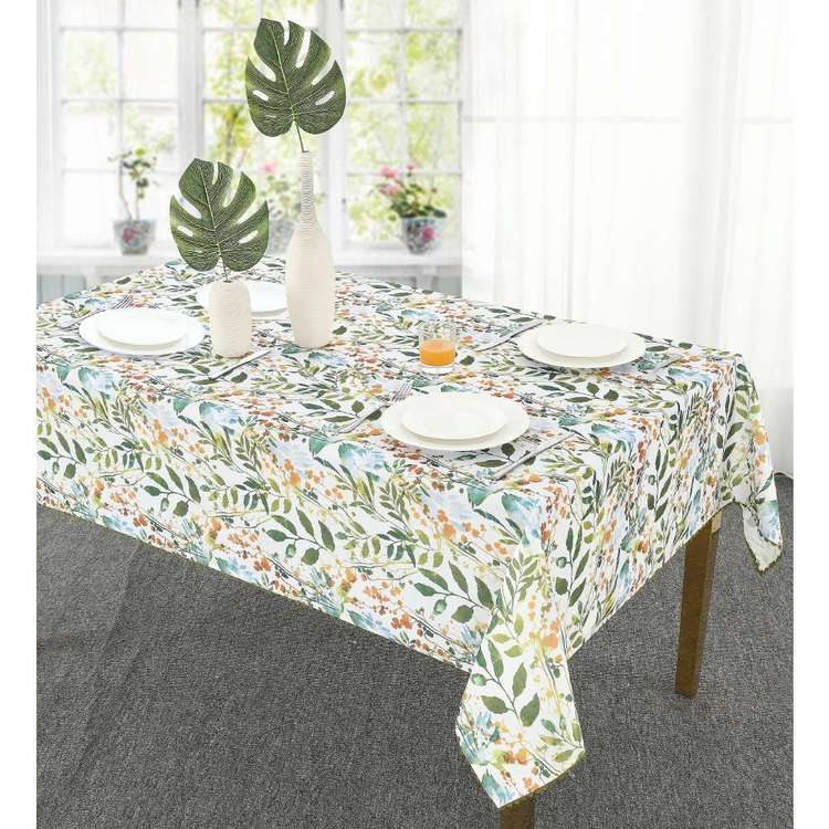 KOO Home Keira Print Table Cloth Multicoloured 150 x 230 cm
