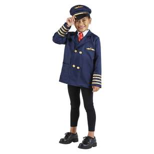 Spartys Pilot Kids Costume Multicoloured 6 - 8 Years