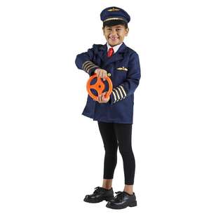 Spartys Pilot Kids Costume Multicoloured 6 - 8 Years