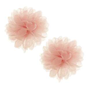 Ribtex Tulle Flower 3 Pack Pink