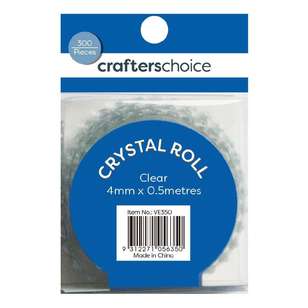 Crafters Choice Bling Crystal Roll 300 Pack Multicoloured 0.5 m