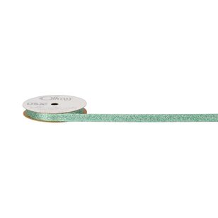 Offray Dazzle Ribbon Emerald 9 mm x 2.7 m