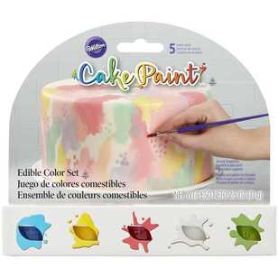 Wilton Cake Paint Set Primary Colours