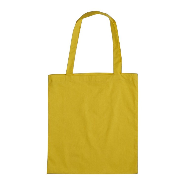 Plain Cotton Craft Bag Yellow