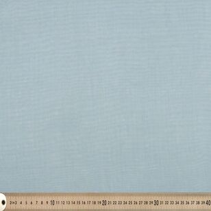 Plain 137 cm Polyester Organza Fabric Blue Egg 137 cm