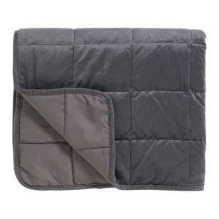KOO Elite Weighted Blanket Charcoal 3.4 kg