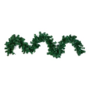 DIY 200 Tip PVC Pine 2.7 m Christmas Garland Green 2.7 m