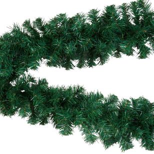 DIY 200 Tip PVC Pine 2.7 m Christmas Garland Green 2.7 m