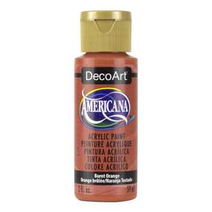 Decoart Americana Acrylic Paint Burnt Orange 59 mL