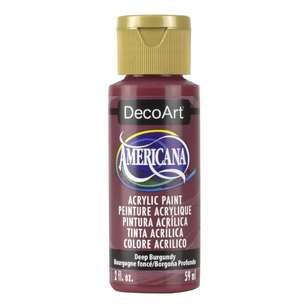 Decoart Americana Acrylic Paint Deep Burgundy 59 mL