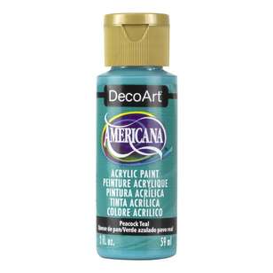 Decoart Americana Acrylic Paint Peacock Teal 59 mL