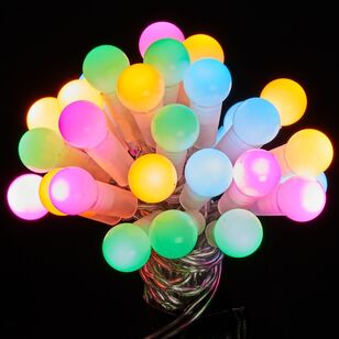 Jolly & Joy Decorate 50 Pastel Bulb Lights Multicoloured