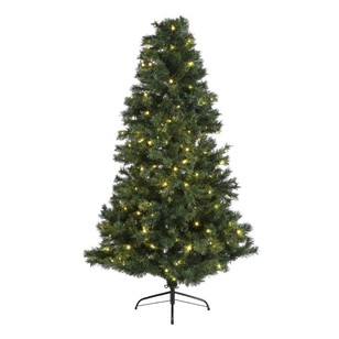 Jolly & Joy Pre-Lit 195 cm Christmas Tree SG plug Green 195 cm