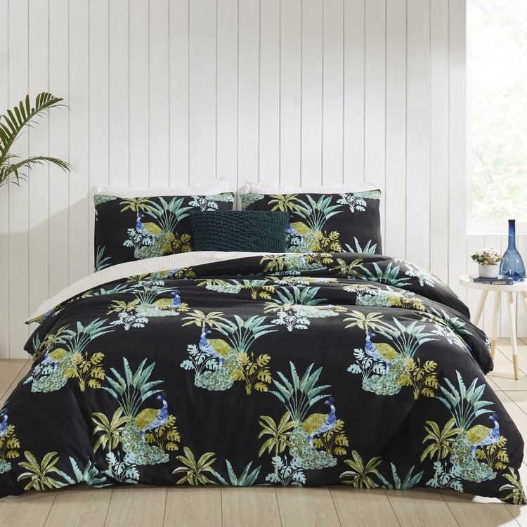 KOO Peacock Quilt Cover Set