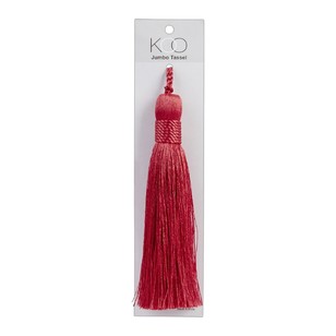 KOO Jumbo Tassel Red