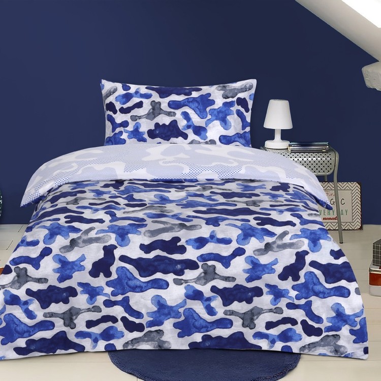 Kids House Urban Camo Quilt Cover Set