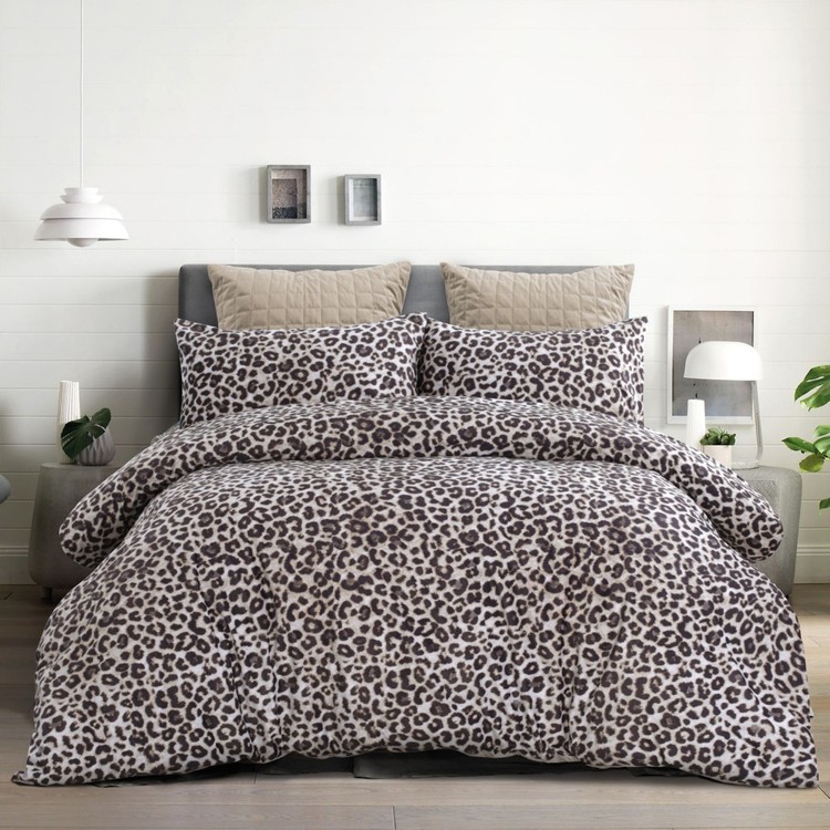 Koo Luca Velvet Animal Quilt Cover Set