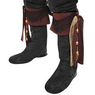 Amscan Adult Pirate Boot Toppers Multicoloured