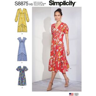 Simplicity Sewing Pattern S8875 Misses' Dresses