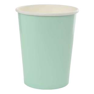 Five Star Paper Cup 10 Pack Mint Green 260 mL
