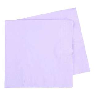 Five Star Cocktail Napkin 40 Pack Lilac 25 cm