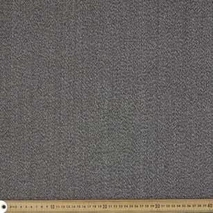 Wool Blended 145 cm Tweed Suiting Fabric Green 145 cm