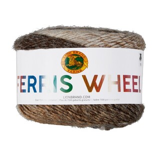 Lionbrand Ferris Wheel Acrylic Yarn 609 Morning Java 85 g