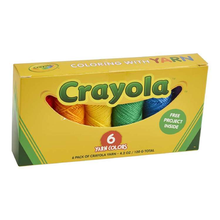 Crayola Yarn Box Multicoloured 120 g