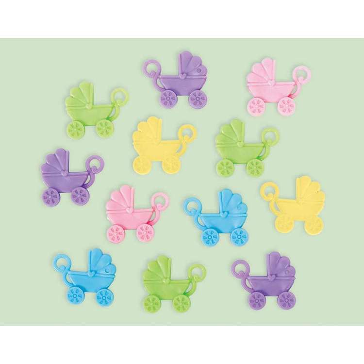 Amscan Baby Shower Tiny Baby Favours Multicoloured