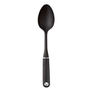 Mastercraft Soft-Grip Solid Cooking Spoon Nylon Stainless Steel