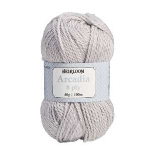 Heirloom Arcadia 8 Ply Blended Yarn 6303 Oyster 50 g
