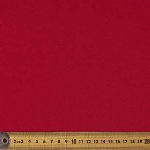 Plain 148 cm Manhattan Scuba Crepe Fabric Scarlet 148 cm