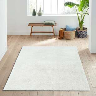 KOO Masan Curly Shaggy Rug Natural 180 x 120 cm