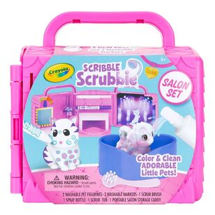 Crayola Scribble Scrubbies Salon Set Salon