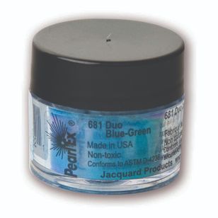 Jacquard Pearl Ex Powdered Pigment Blue & Green