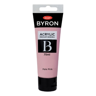 Jasart Byron 75 mL Acrylic Paint Pale Pink 75 mL