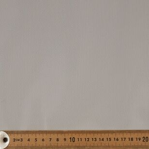 Plain 127 cm Nylon Netting Fabric Cream 127 cm