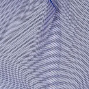 Plain 127 cm Nylon Netting Fabric Sapphire 127 cm