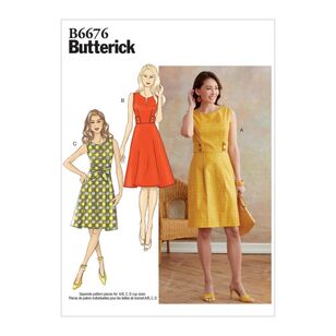 Butterick Pattern B6676 Misses' Dress