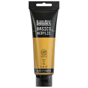 Liquitex Basics 118 ml Acrylic Paint Gold 118 mL